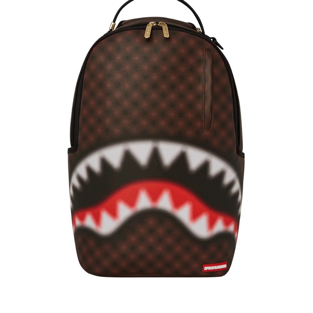 Sprayground SHARKS IN PARIS BLUR EFFECT BACKPACK rare and sold out